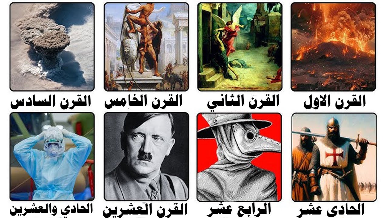 أسوأ سنة في كل قرن عبر التاريخ – شرح مبسط في 14 دقيقة