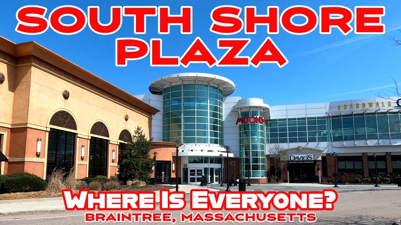 Торговый центр South Shore Plaza: Где все? Весна 2023. Брейнтри, Массачусетс.