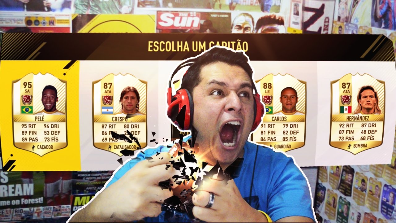 UM DIA DE F&Uacute;RIA JOGANDO FIFA!!! FIFA 17 FUT DRAFT
