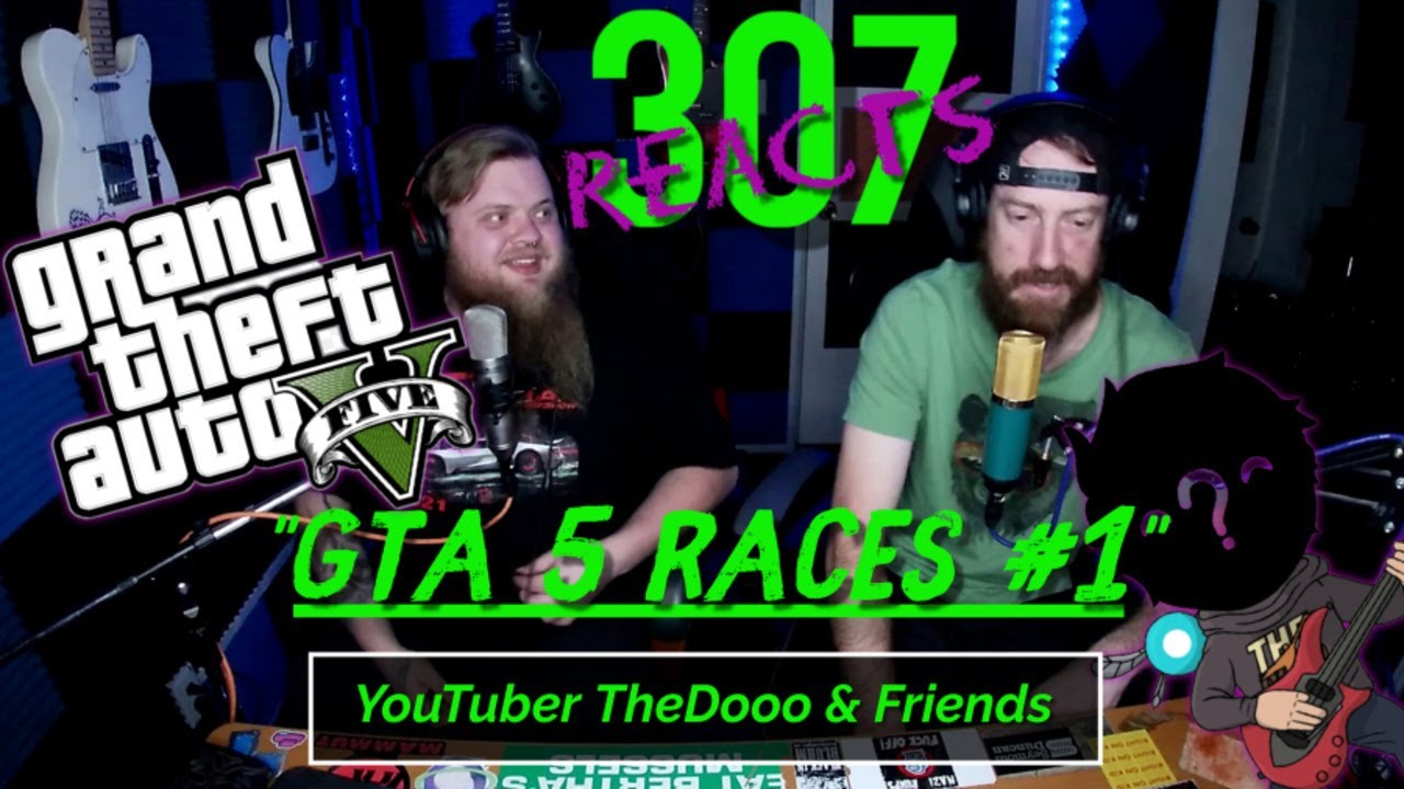 GTA 5 Races (#1) with TheDooo & Friends -- ICEAH CREAMAH!! -- 307 Reacts -- Episode 297