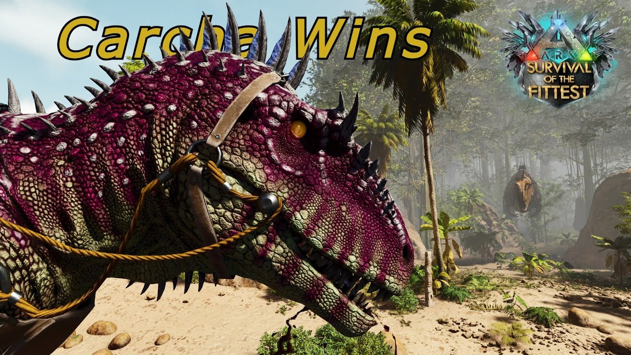 Crazy Double Carcha Wins In Ark Survival Of the Fittest ASA