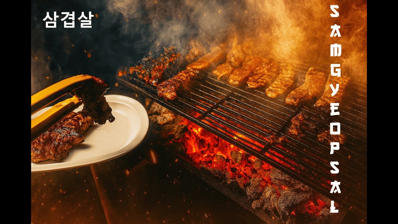 Achtung Geschmacksexplosion - koreanischer Schweinebauch Samgyeopsal (삼겹살) #bbq #rezept
