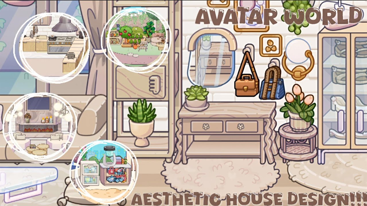 Avatar World SUPER aesthetic house design!! ✨🤩 #Avatarworld#youtube