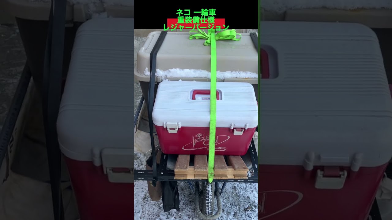 #diy 重装備ネコカスタム レジャーバージョン #キャンプ 