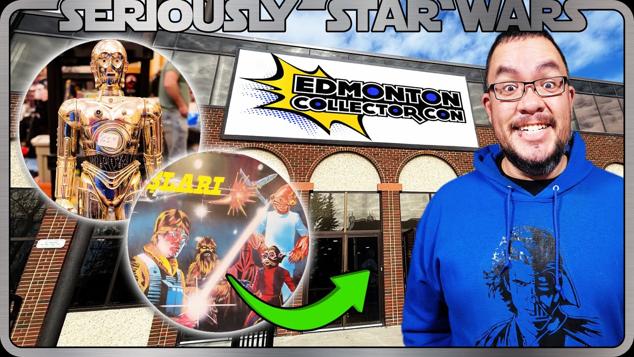 Я нашёл ОЧЕНЬ РЕДКИЕ игрушки по «Звёздным войнам»! | Edmonton Collector Con — осень 2025