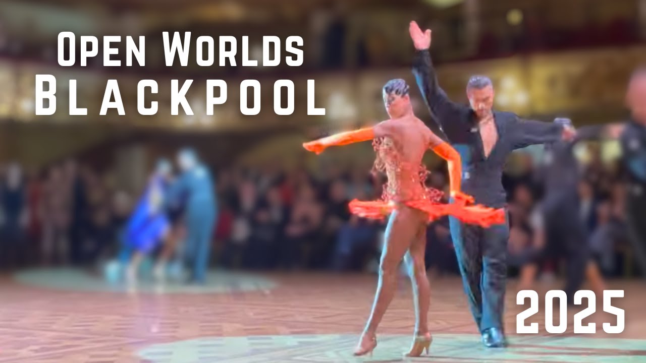 Peter Daskalov & Zia James I Samba Round 1 I The Open Worlds Blackpool I 2025 I Professional Latin