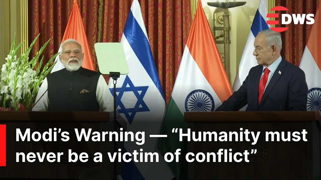 BREAKING NEWS: Modi in Israel Sends Strong Terrorism Message, Slams Hamas With Netanyahu | AC1G