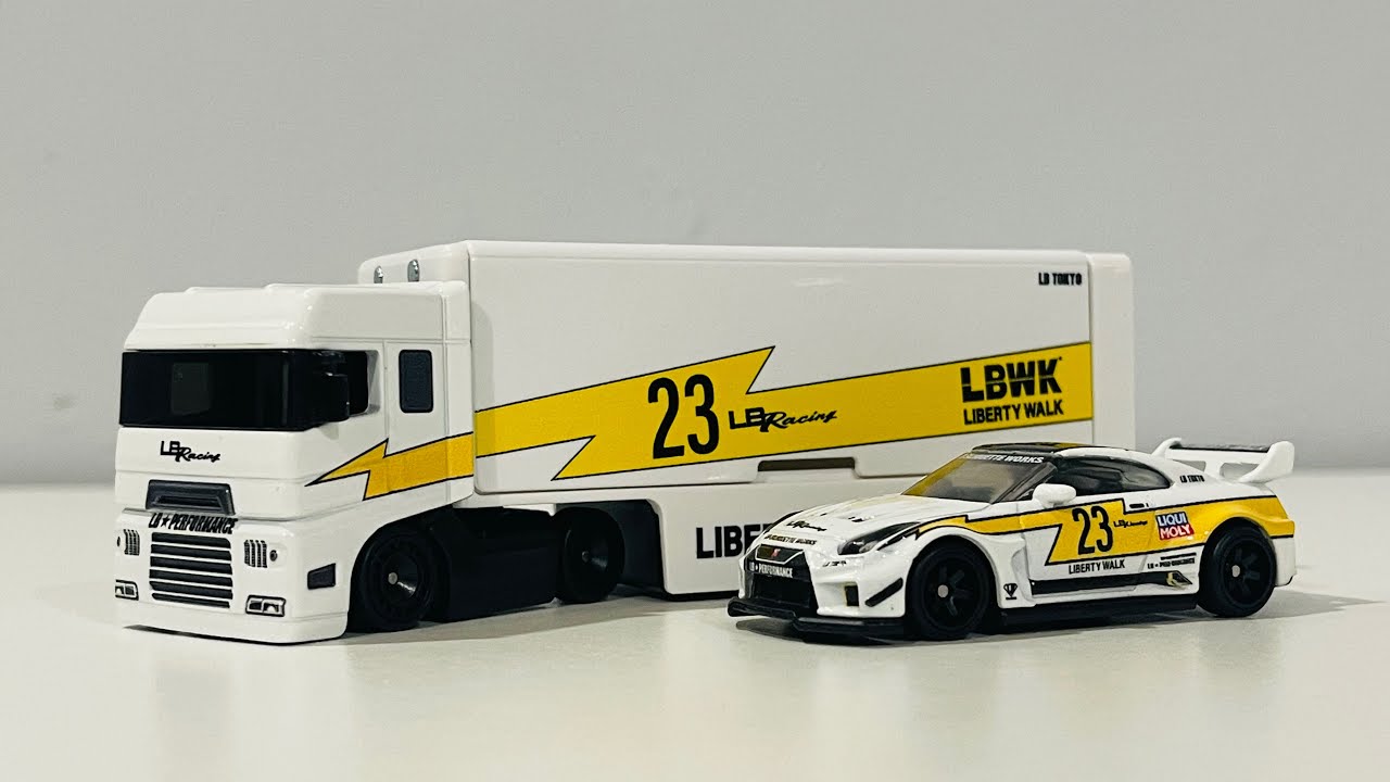 Hot Wheels Team Transport LB-Silhouette GT Nissan 35GT-RR Ver.2 (LBWK) 1:64