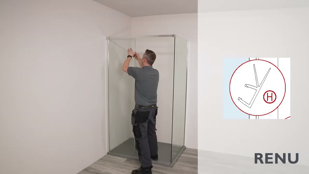 Flair - Renu Frameless Enclosure - Sliding Shower Door
