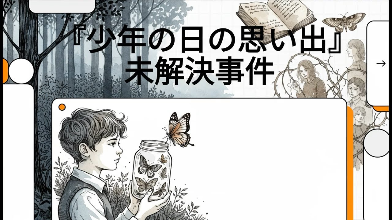 『少年の日の思い出』未解決事件