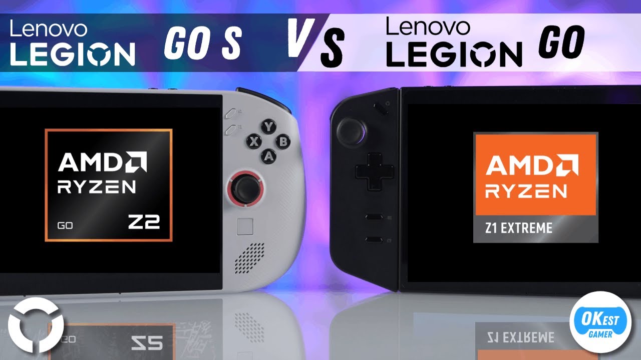 Legion Go S (Z2Go) vs legion Go tested and compared