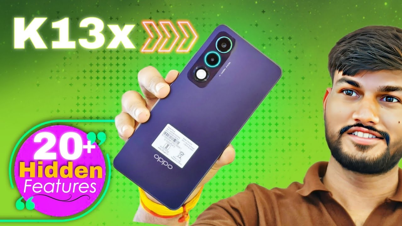 OPPO K13x 5G Top 20+ Hidden Features 🔥 | Best Camera & AI features under ₹9999 /- 