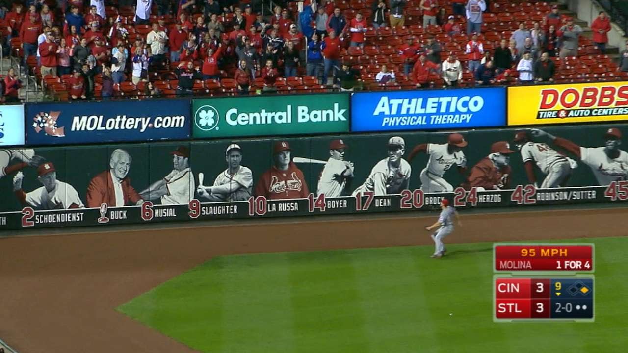 Molina walks it off with double to left