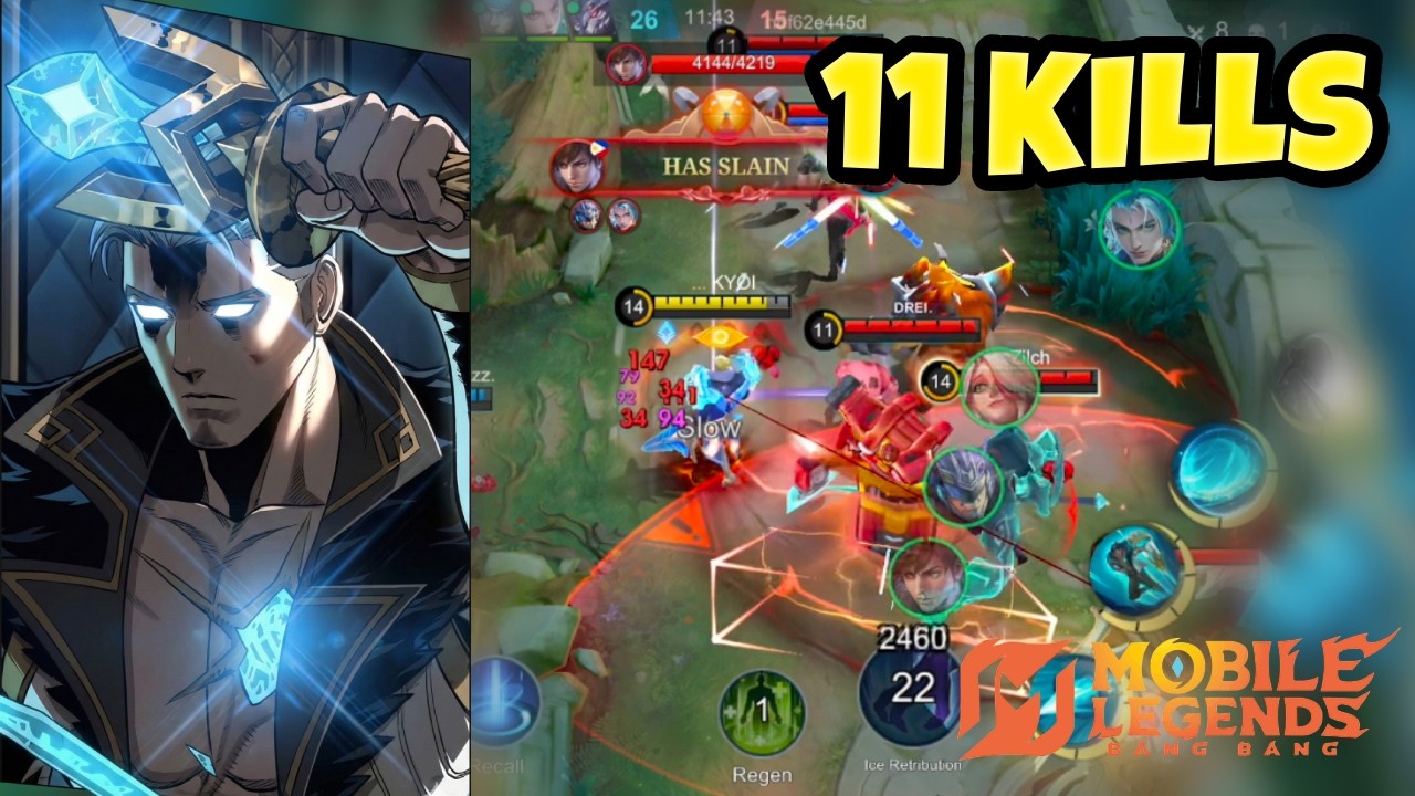 11 KILLS FREDRINN DOMINATION 😤 | 30 Kill Participation | Mythical Immortal | MLBB