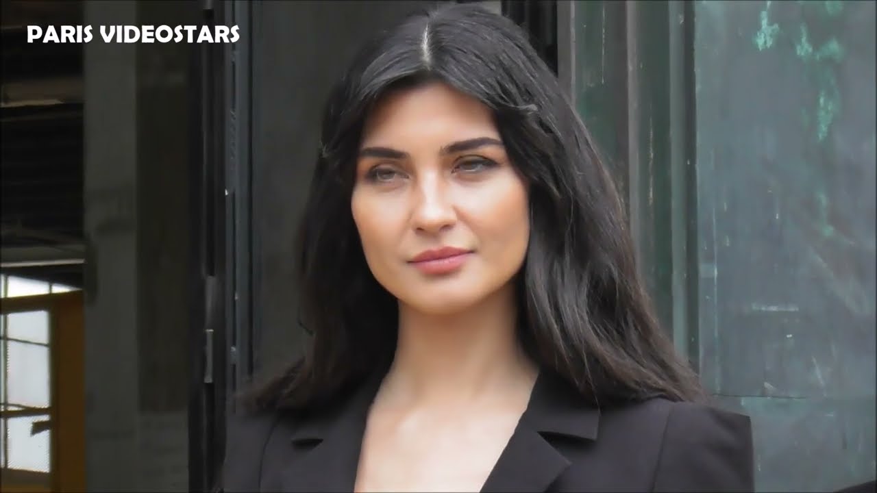 Tuba Büyüküstün @ Paris Fashion Week 29 january 2025 show Elie Saab