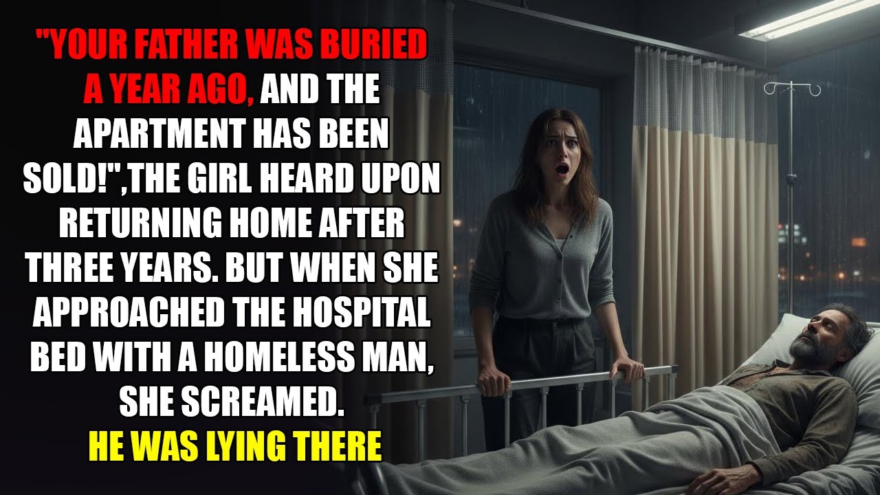 ‘Your Father Died a Year Ago,’ They Said  Then She Saw Him in a Hospital Bed #karmastory #lifestory