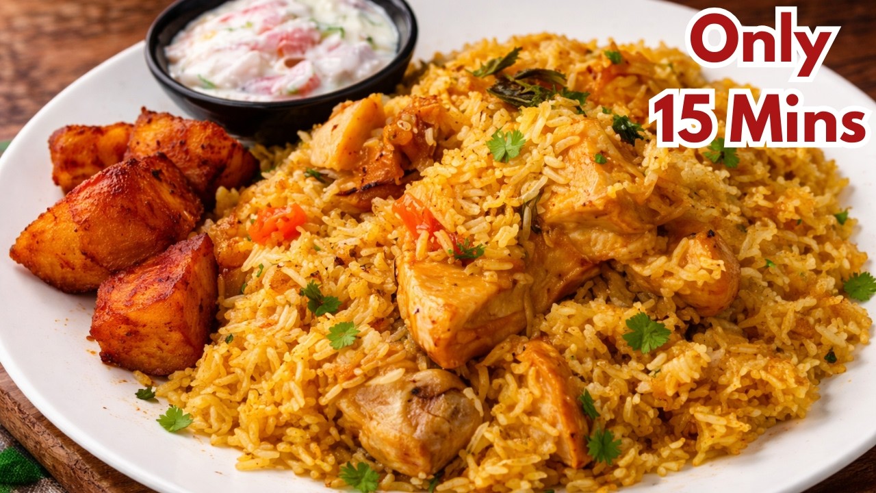 Sahar Special Quick Chicken Pulao I 15 - Minute Ramzan Power Meal