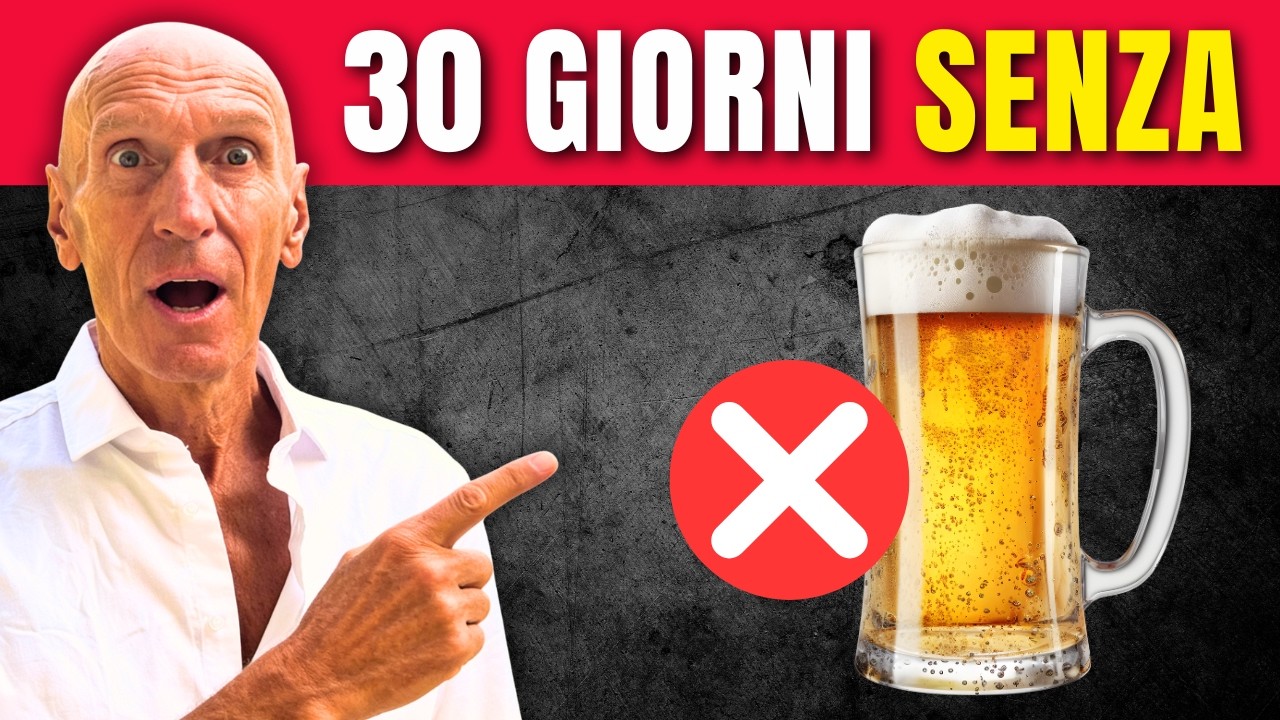 1 MESE SENZA ALCOLICI - Tutti i benefici di smettere di bere vino e birra..