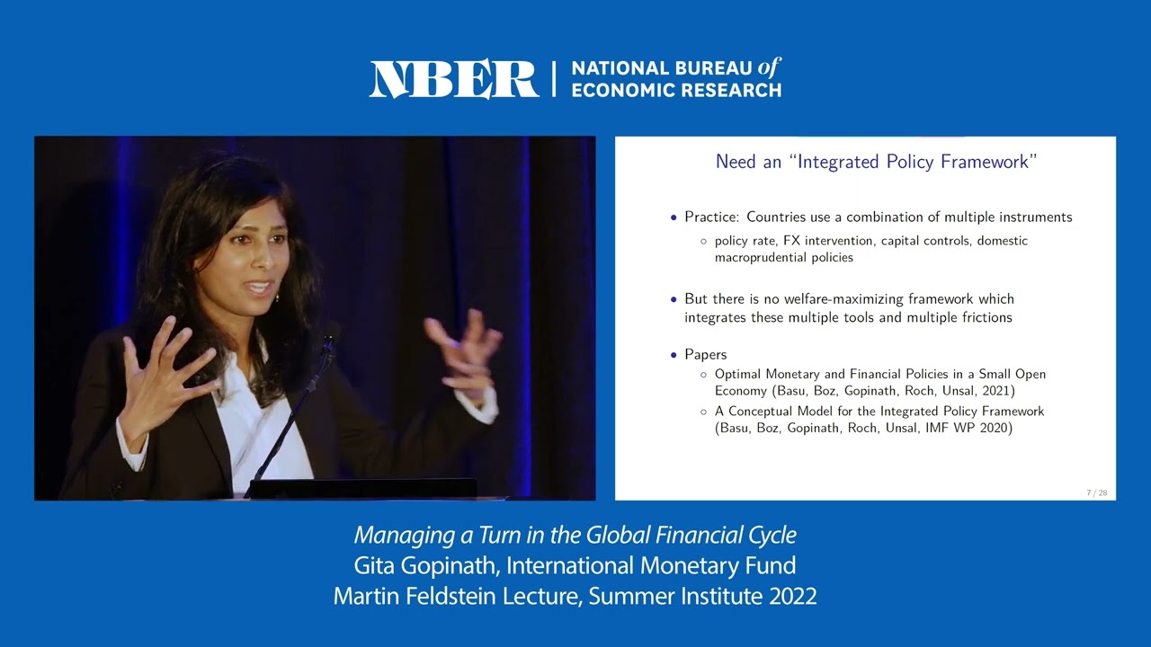 2022, 14th Annual Feldstein Lecture, Gita Gopinath, 