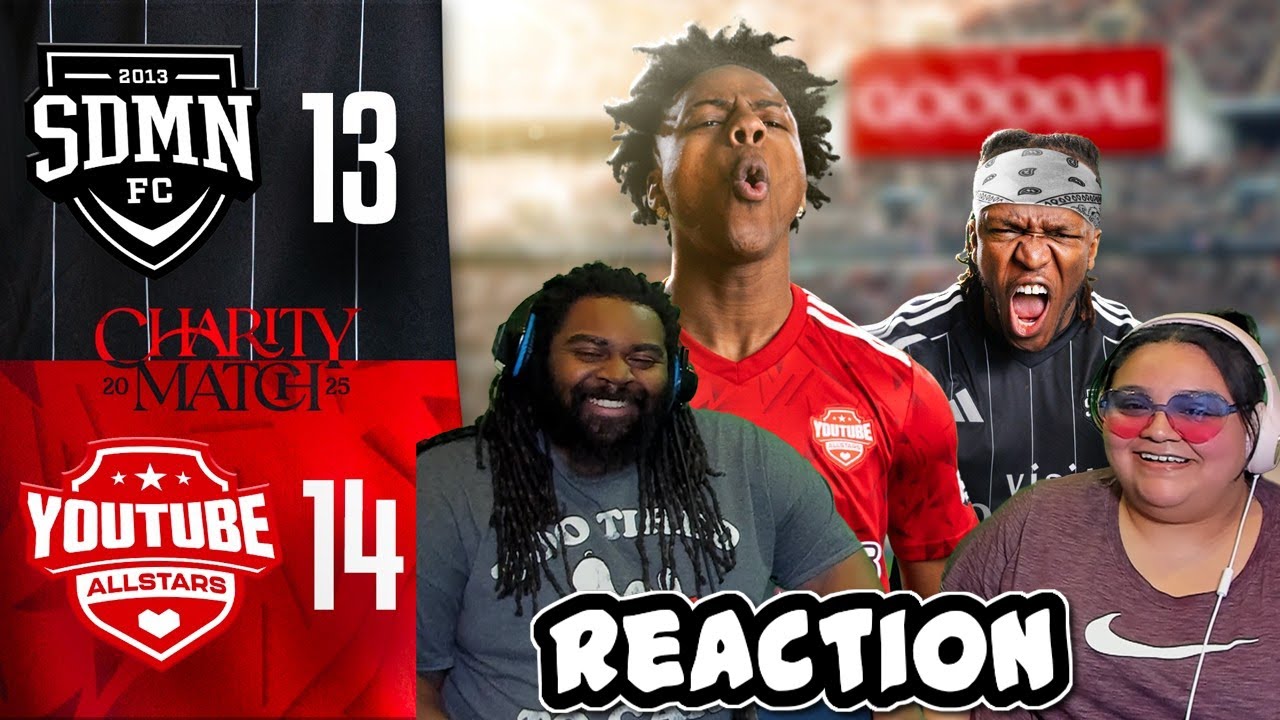 SIDEMEN CHARITY MATCH 2025 (Goals & Highlights) | REACTION!