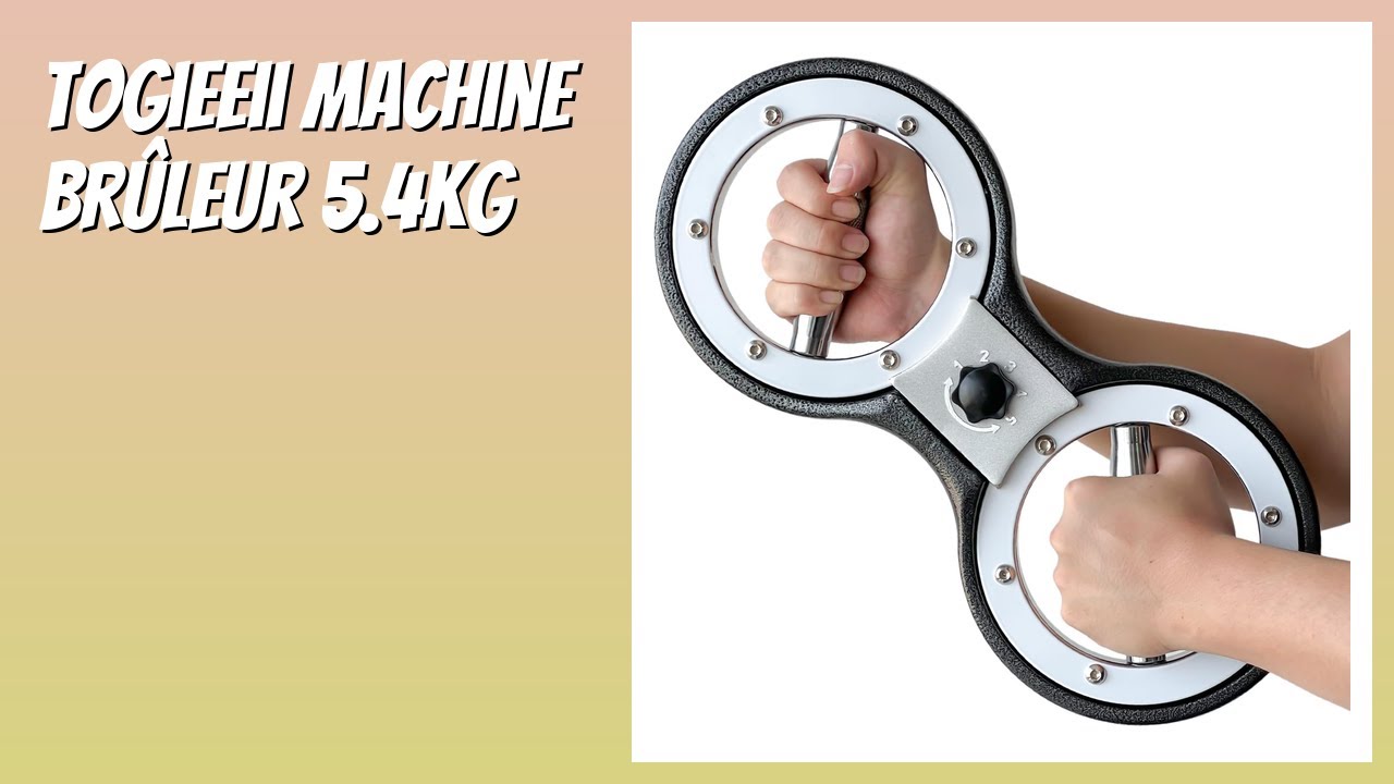 AVIS (2026) : Togieeii Machine Brûleur 5.4kg. DÉTAILS