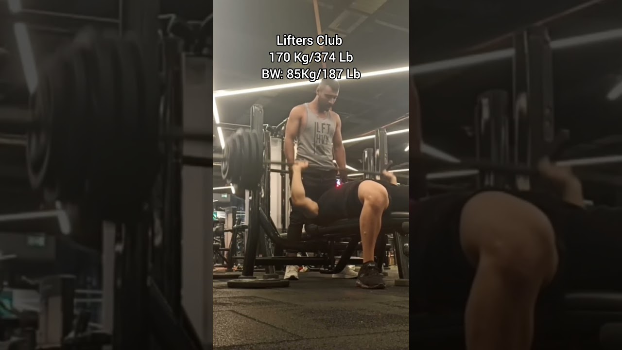 LC Tried 170Kg Bench Press