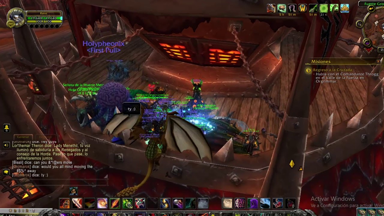 Primera parte preparche shadowland wow