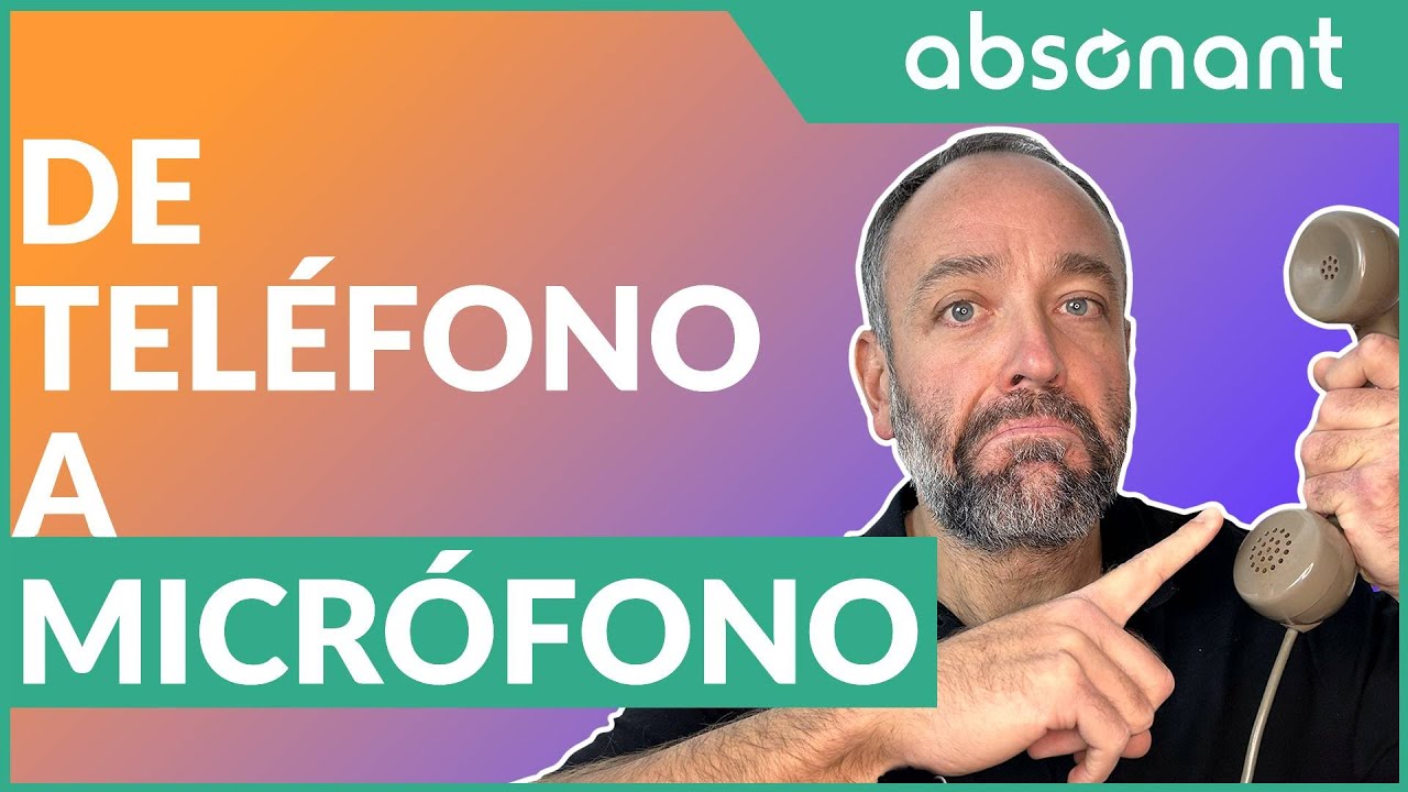 📞⇨🎤 Cómo Convertir un Teléfono Vintage en un Micrófono - Tutorial y Prueba de Sonido