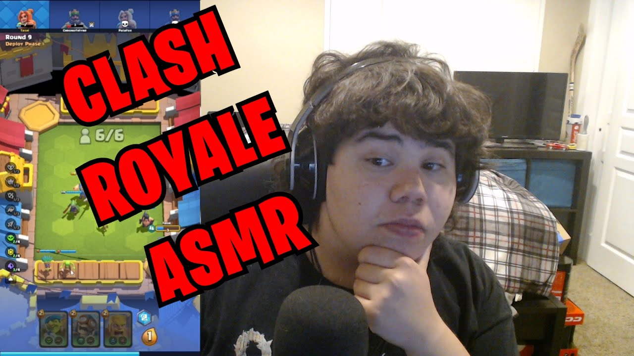 ASMR Clash Royale Merge Tactics 🎮 | Whispering + Mouse Clicks & Rambling for Sleep, & Relaxation!