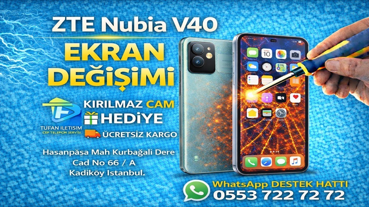 ZTE Nubia V50 Vita Ekran Değişimi | Aynı Gün Garantili Teknik Servis – Tufan İletişim