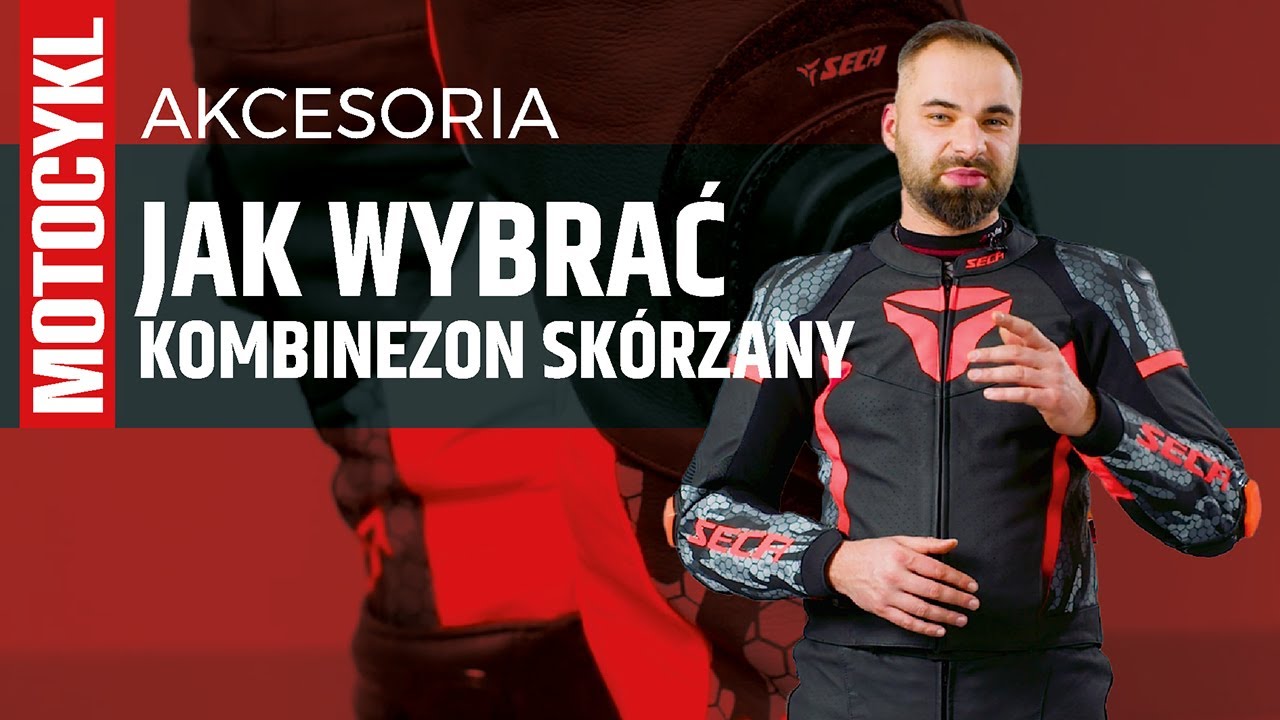 Jak kupić pierwszy kombinezon motocyklowy - MOTOCYKL ONLINE i Seca SRS II