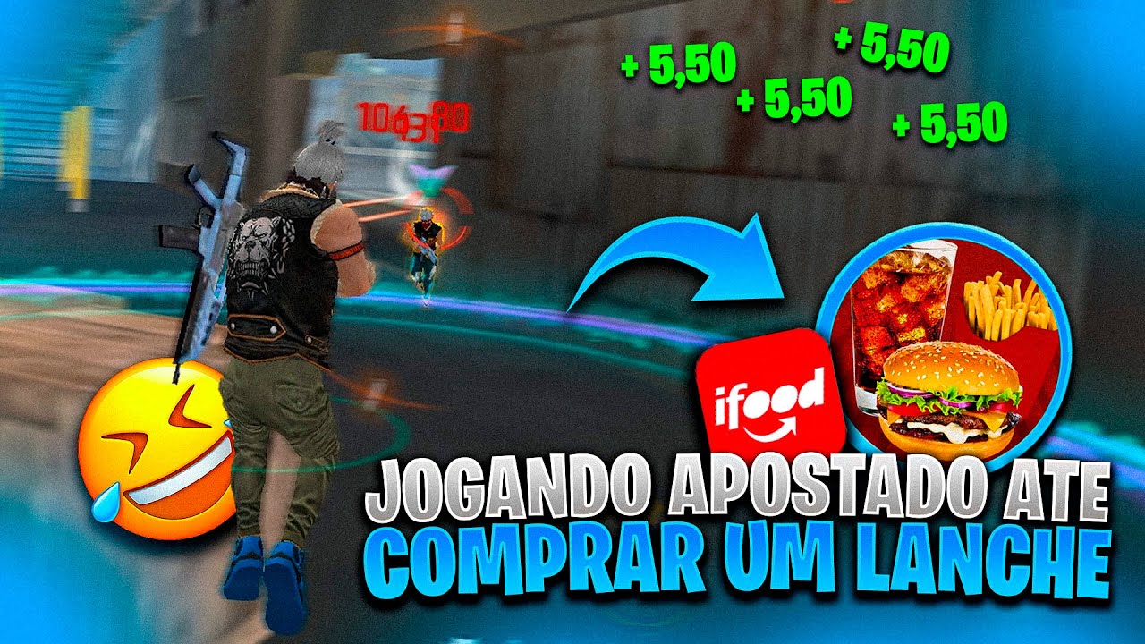 JOGANDO APOSTADO ATE COMPRAR UM LANCHE ( pediram tela dnvkkkk ) 