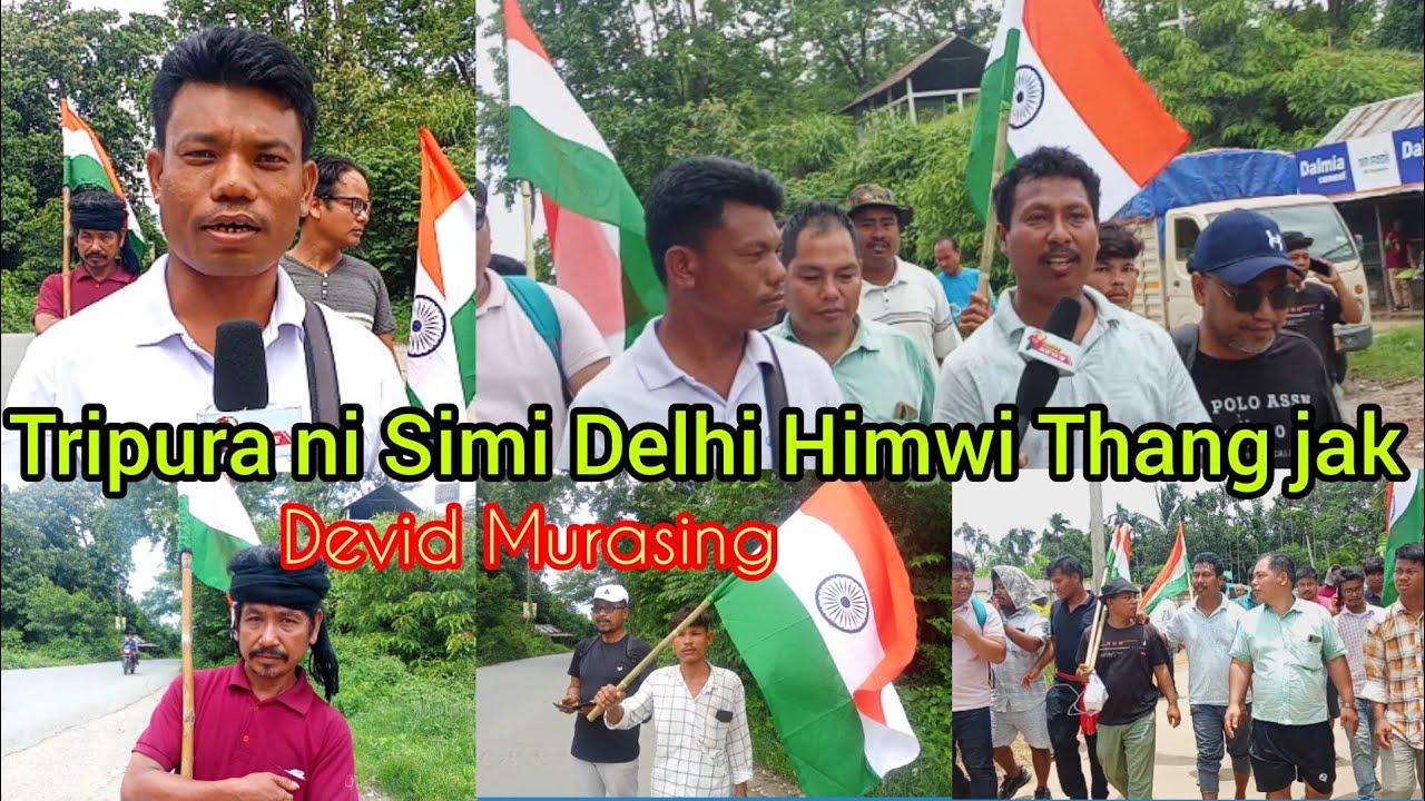 Nokha Sal Nwi Romwi Himjak Tripura ni Simi Delhi jora ll Devid Murasing tei Logio Tongo Bodol rok