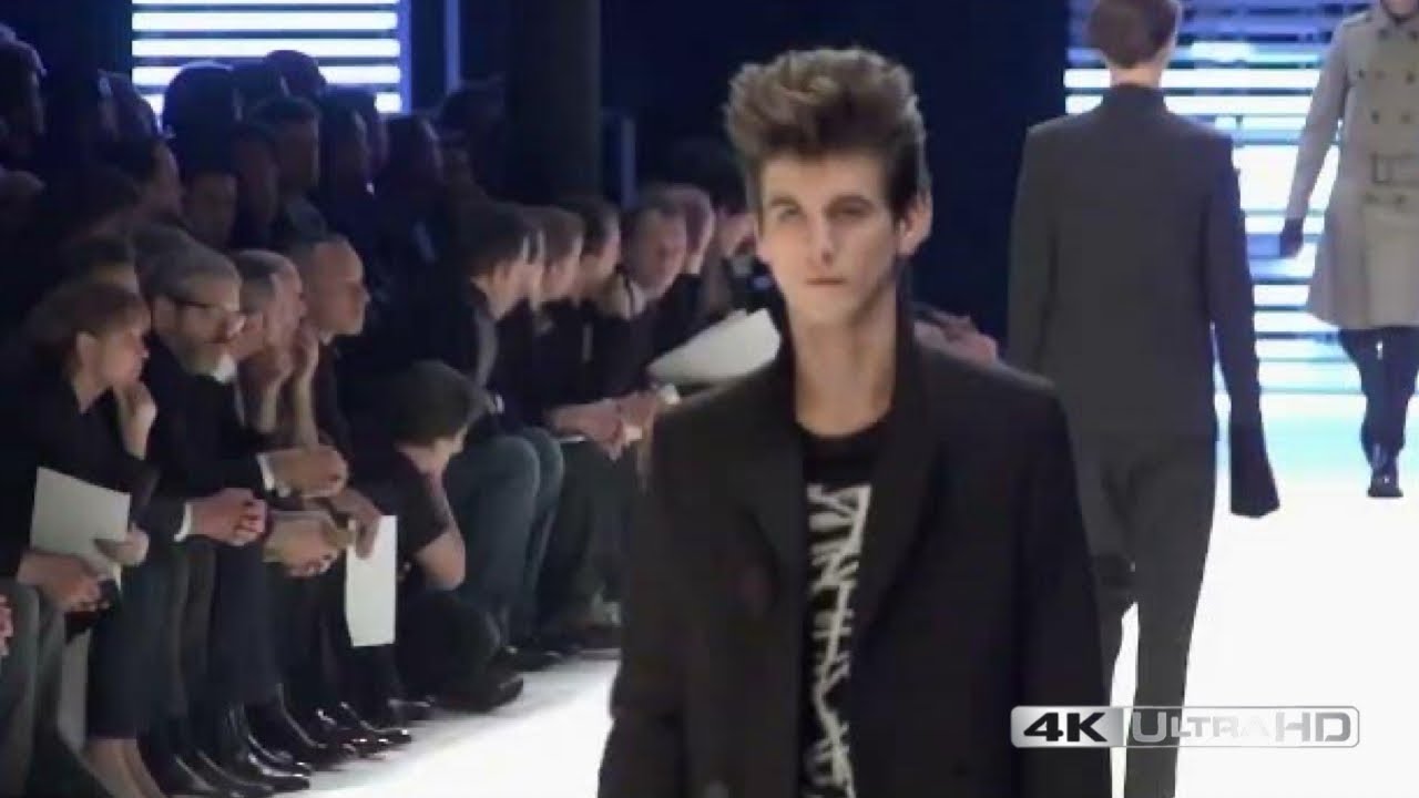 Dior Homme - FW07 Navigate Runway Show - 4k Ultra HD