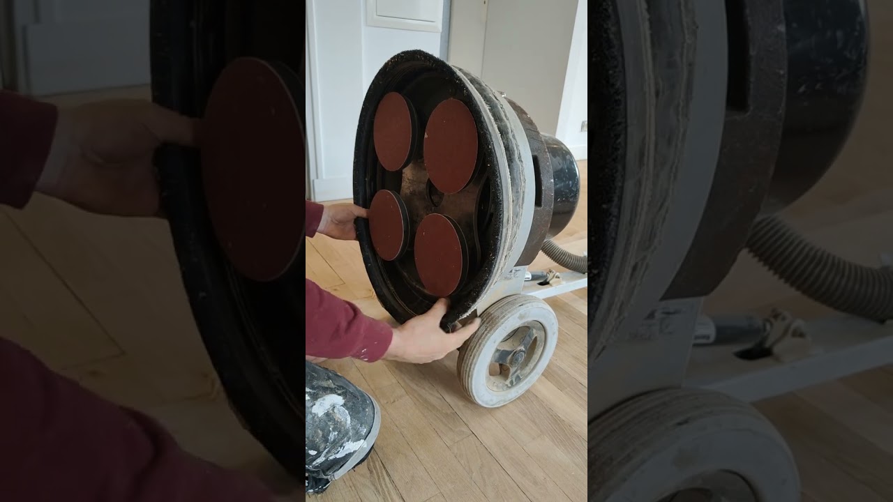 chantier de rénovation parquet chêne massif 