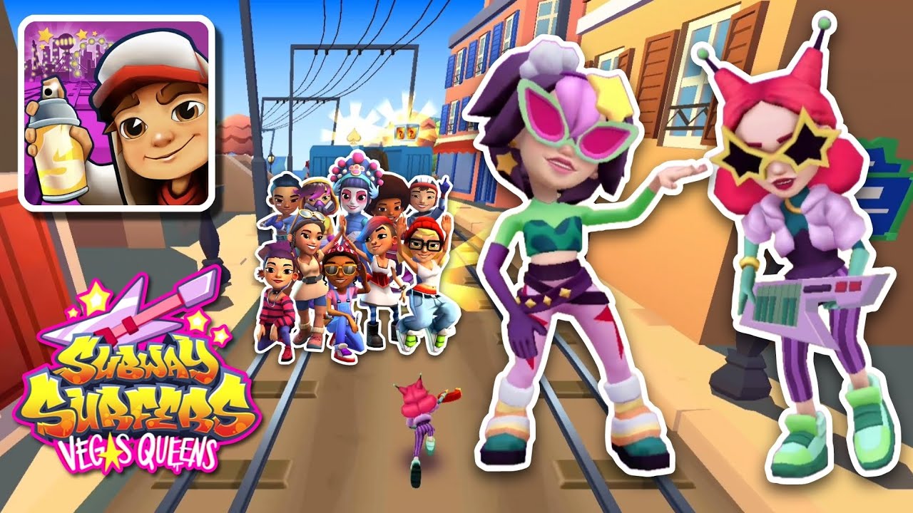 Subway Surfers Vegas Queens 2024 : Women's Day Special - Ji-Yeong (Celestial Outfit) & Stella ♀️