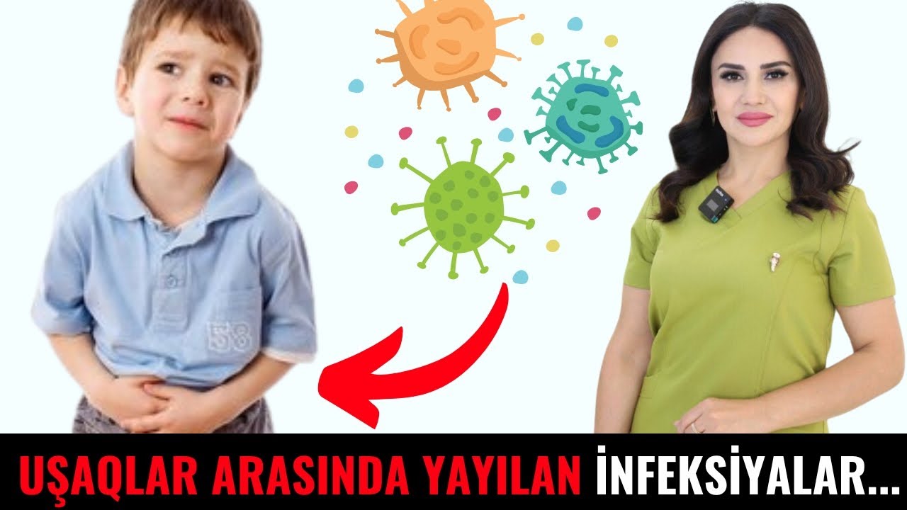 Uşaqlar arasında yayılan infeksiyalar hansı əlamətlərlə özünü göstərir?