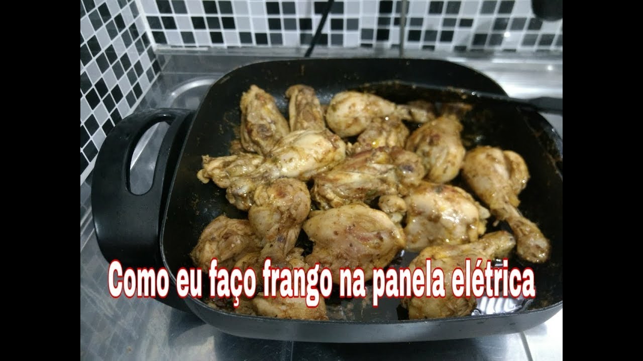 Como eu faço frango na panela elétrica 😋