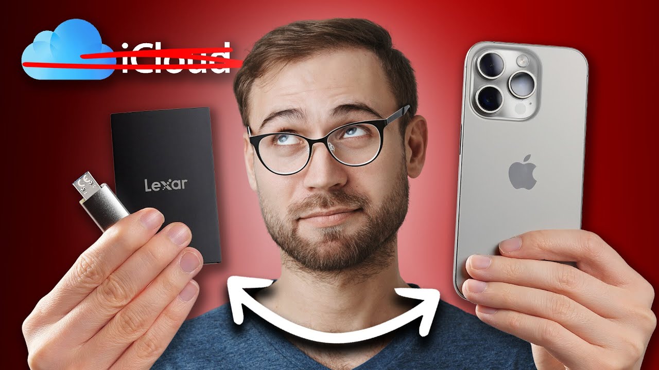 iPhone Fotos auf Festplatte oder USB Stick übertragen ohne iCloud 🤯