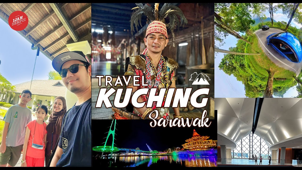 Travel Vlog: Meneroka Kuching, Sarawak! 🌴 Penat wei..