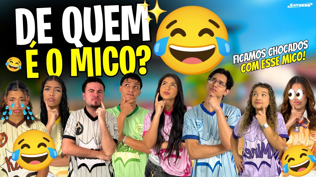 DE QUEM É O MICO? *Ficamos chocados com esse mico!