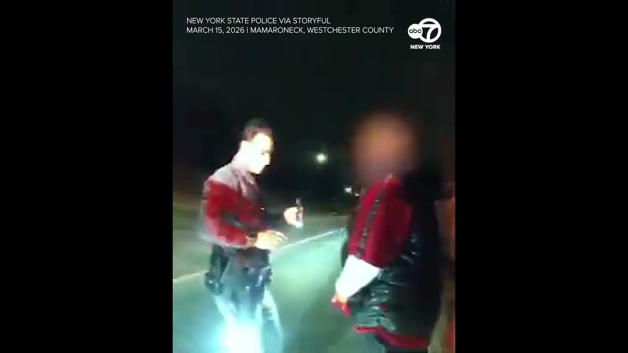 New York State trooper struck from behind during traffic stop