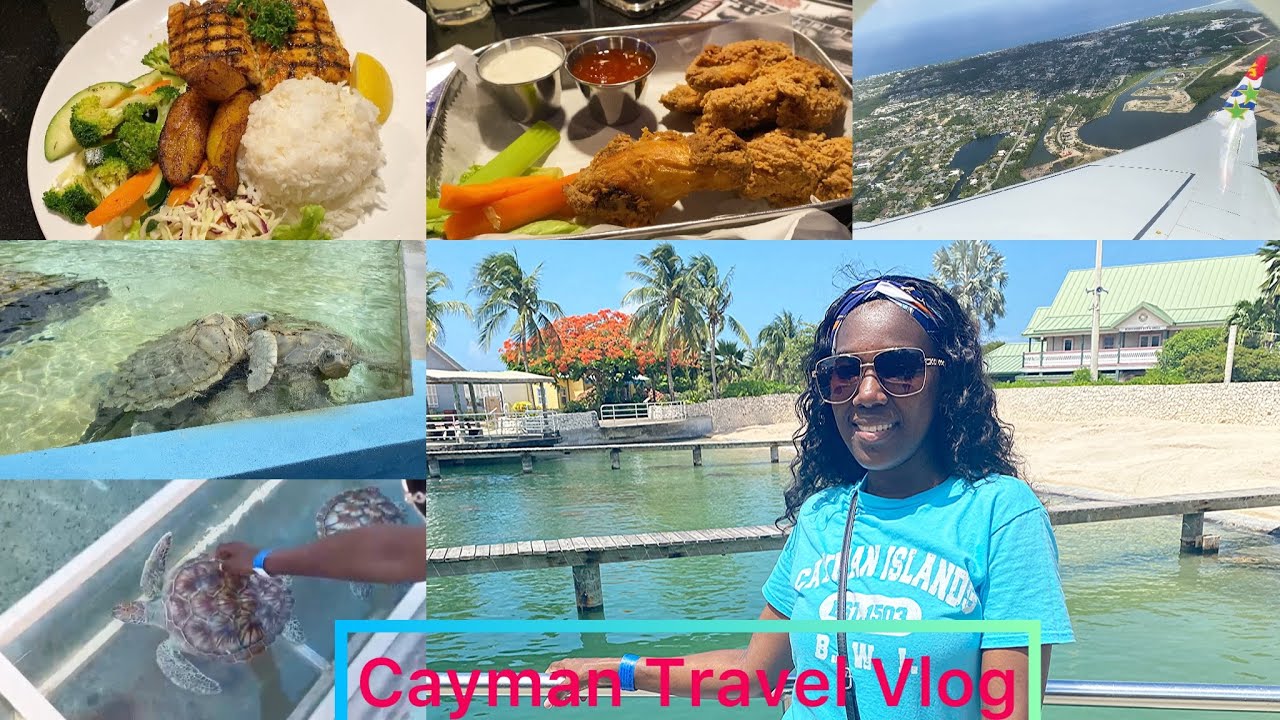 Grand Cayman Island Vlog// Cayman Turtle Centre, SeaSide,Good Eats….