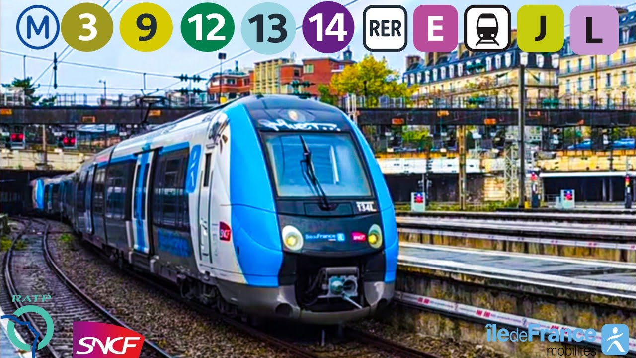 Correspondances à Paris Saint-Lazare Métro, RER et Transilien