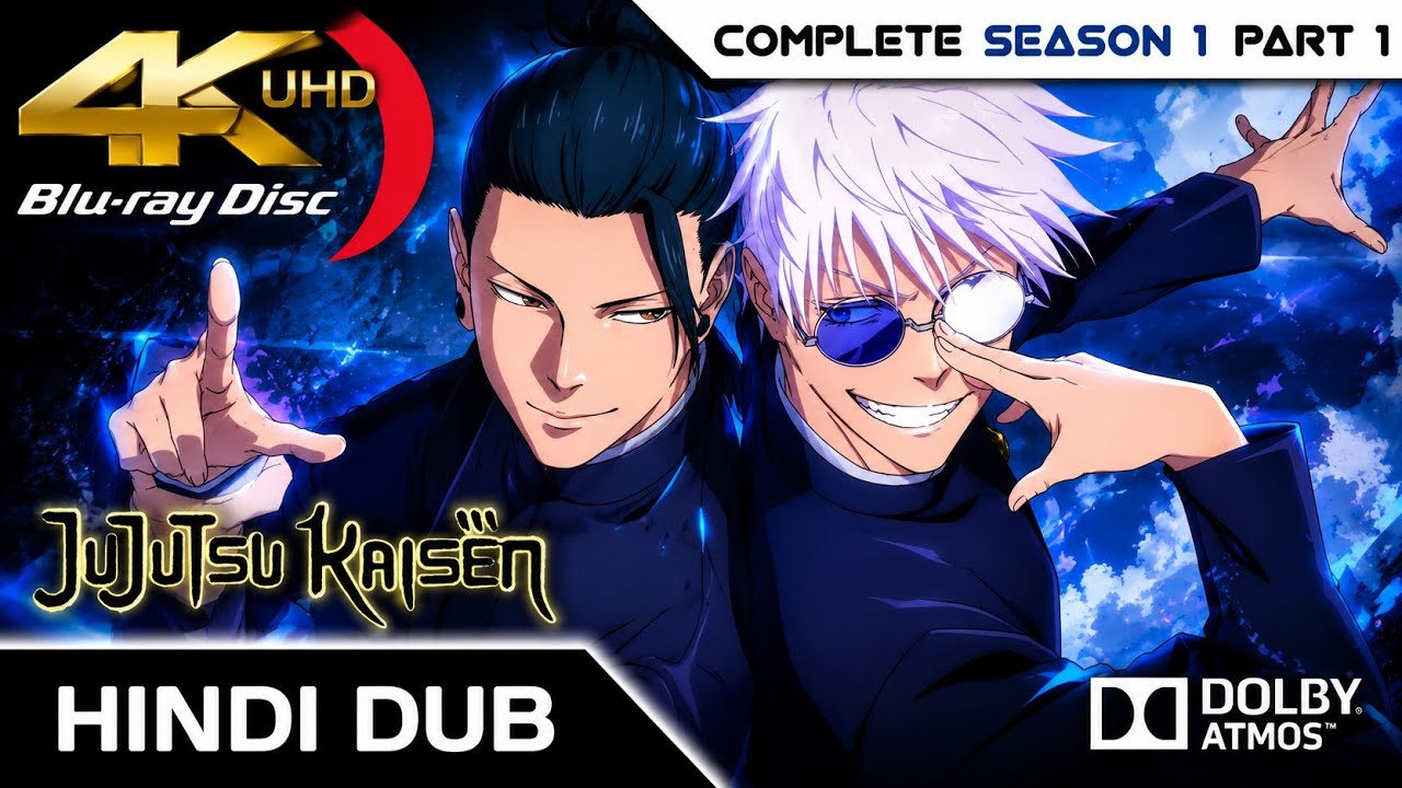 Jujutsu Kaisen Season 1 | Official Hindi Dub | Full Anime Series#anime #jujutsukaisen #trending