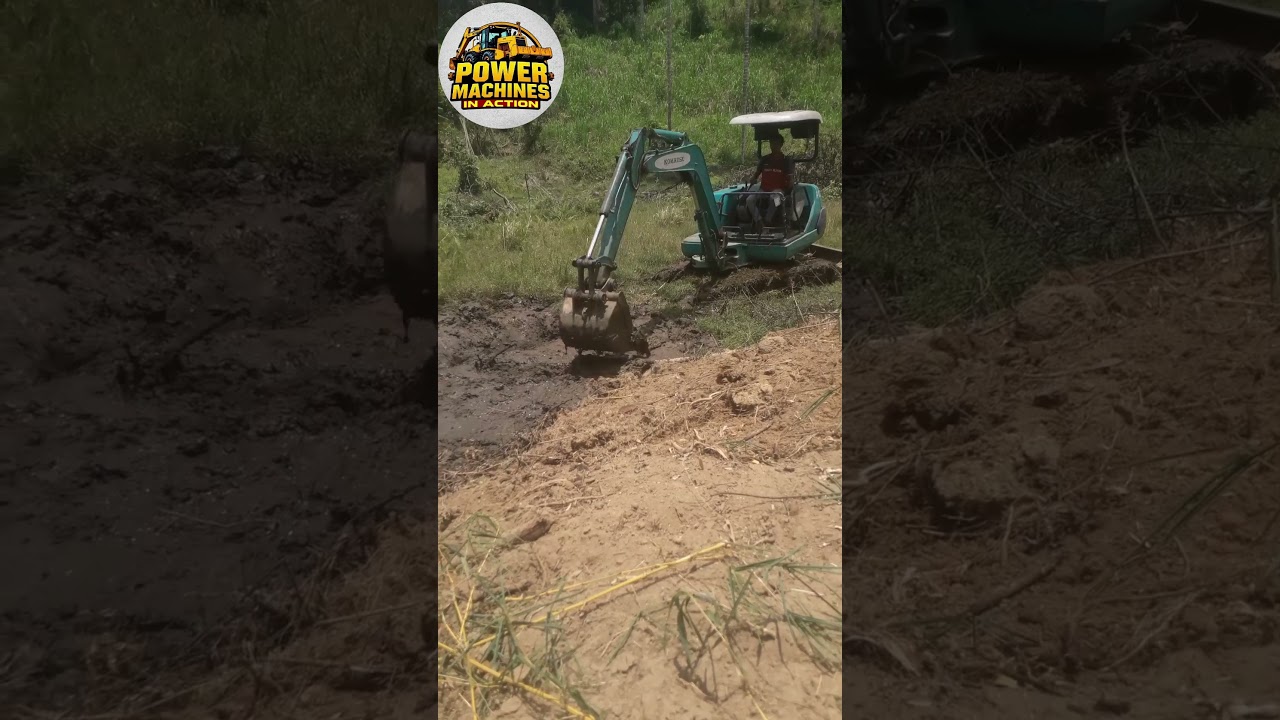 Unstoppable 365C Excavator | Deep Mud ASMR Sounds #asmrvideo #viral #trending #usa #canada #germany