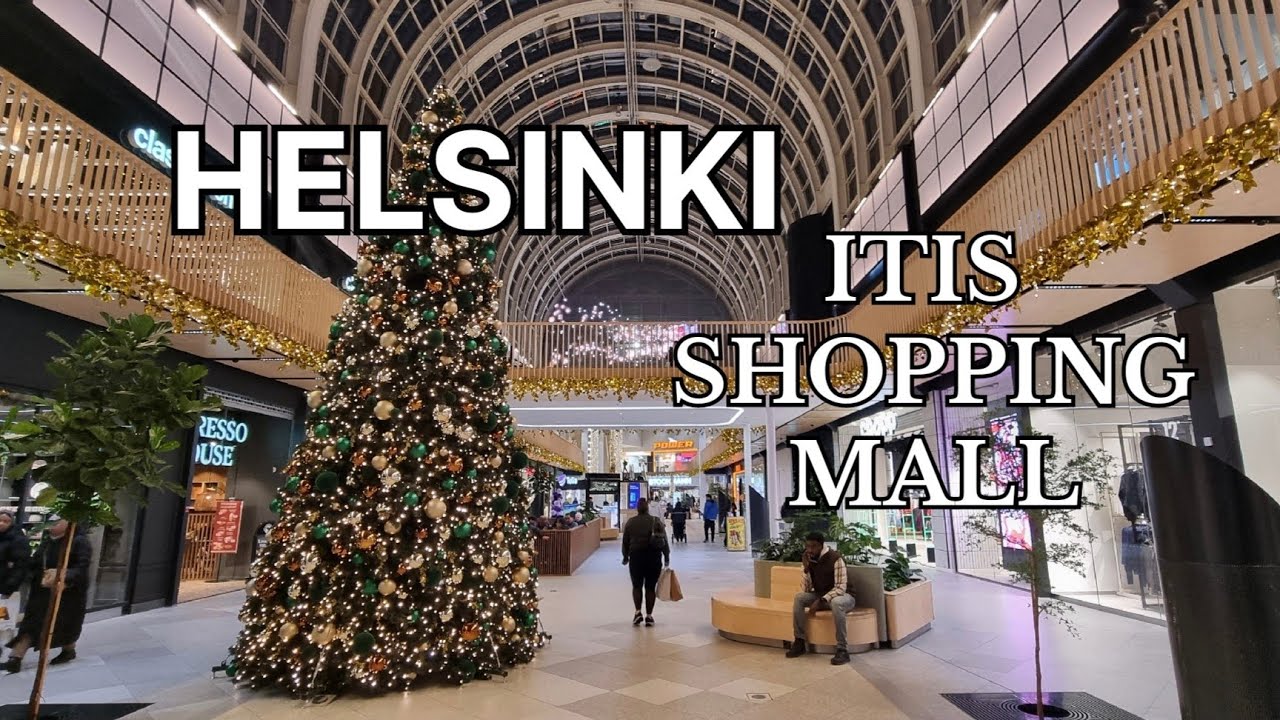 ITIS shopping mall in Helsinki Finland.