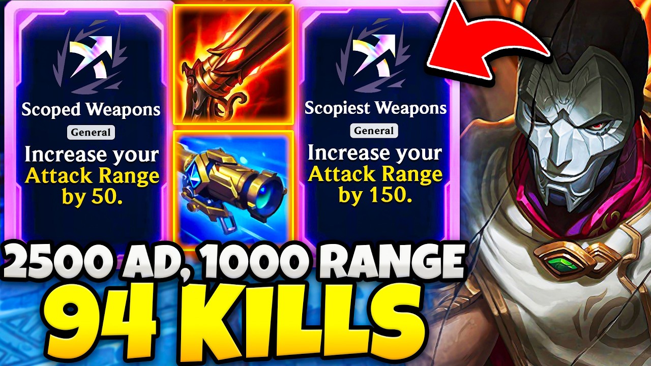 Jhin, but I ONE-SHOT You From 1,000 Range (94 KILLS) | ARAM Mayhem
