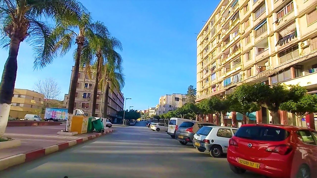 جولة خفيفة و ظريفة في شوارع الحراش ELHARRACH CITY SCENIC DRIVE