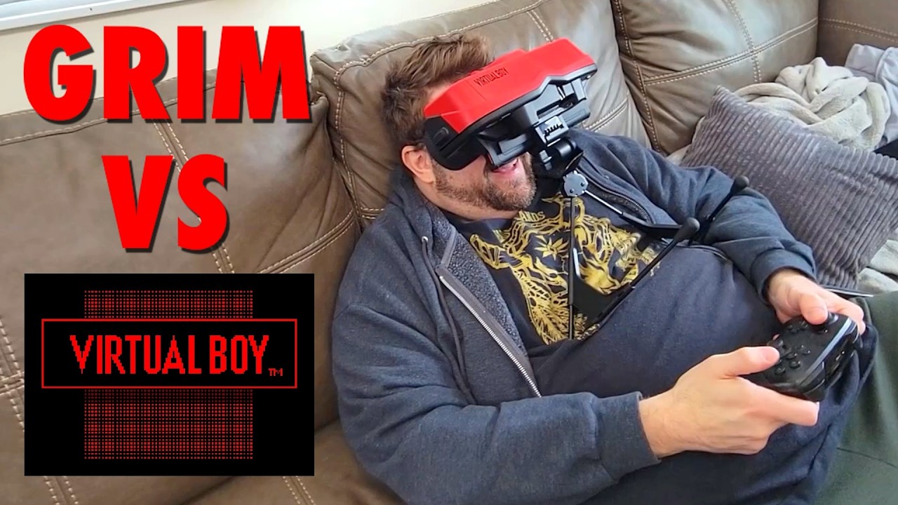 Grim tries Virtual Boy